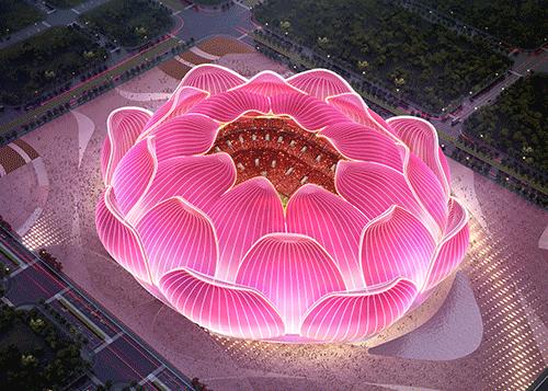 恒大莲花足球场,恒大足球场整体概念