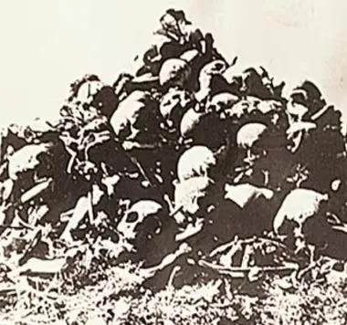 日军屠刀下的罪恶,在中国埋葬的日军尸体