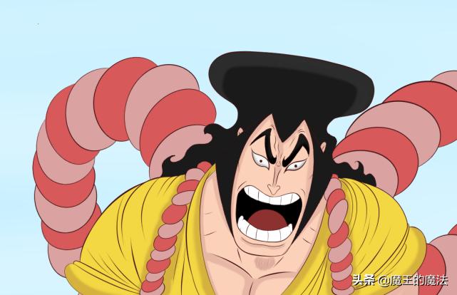 海贼王光月御田vs凯多动态图,海贼王旧时代各种强者光月御田