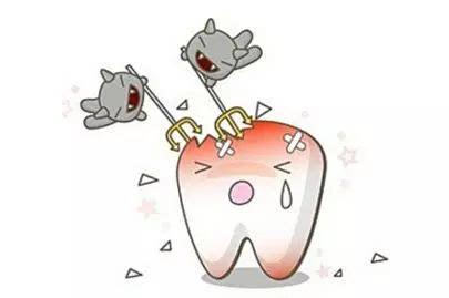 小孩子牙齿蛀牙变黑不是龋齿,宝宝龋齿门牙全黑了