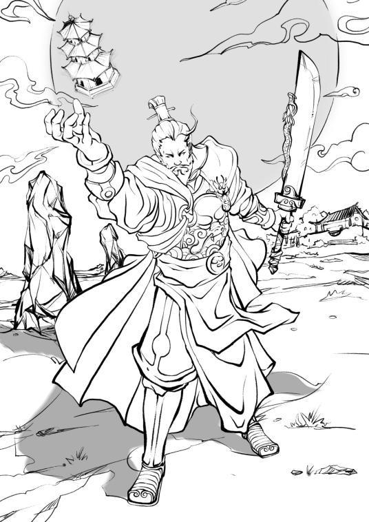 水浒108将卡牌晁盖,水浒传人物卡片晁盖