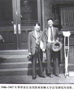 中国数学之父华罗庚考博士,现代数学之父华罗庚图片和简介