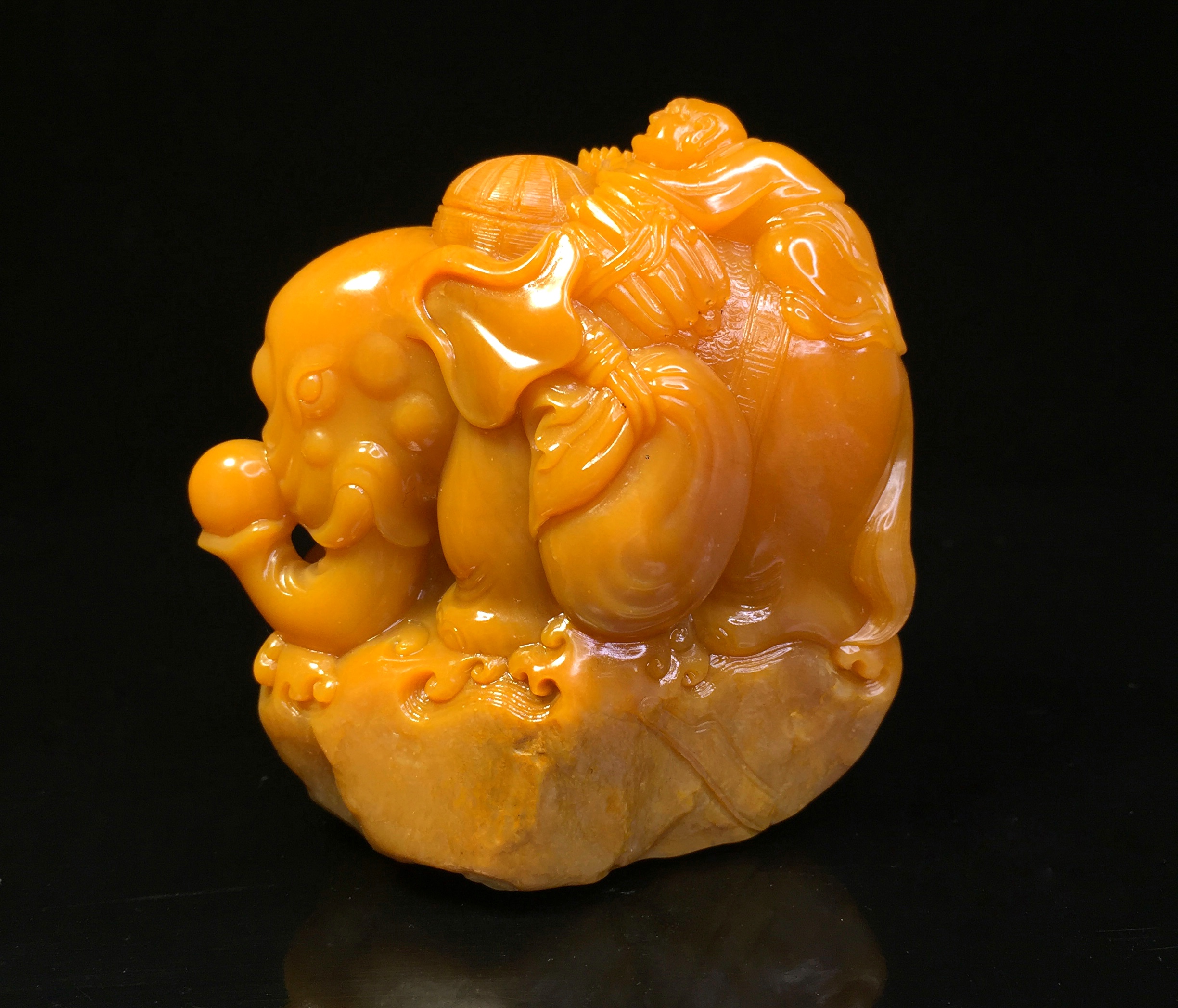 寿山石和老挝田黄精华,寿山石老挝北部田黄