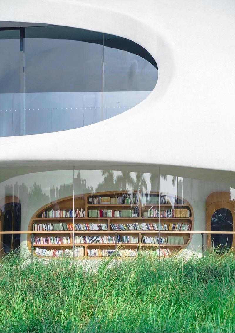 YDD·建筑|无尽的洞|海口“云洞图书馆”—晓书馆