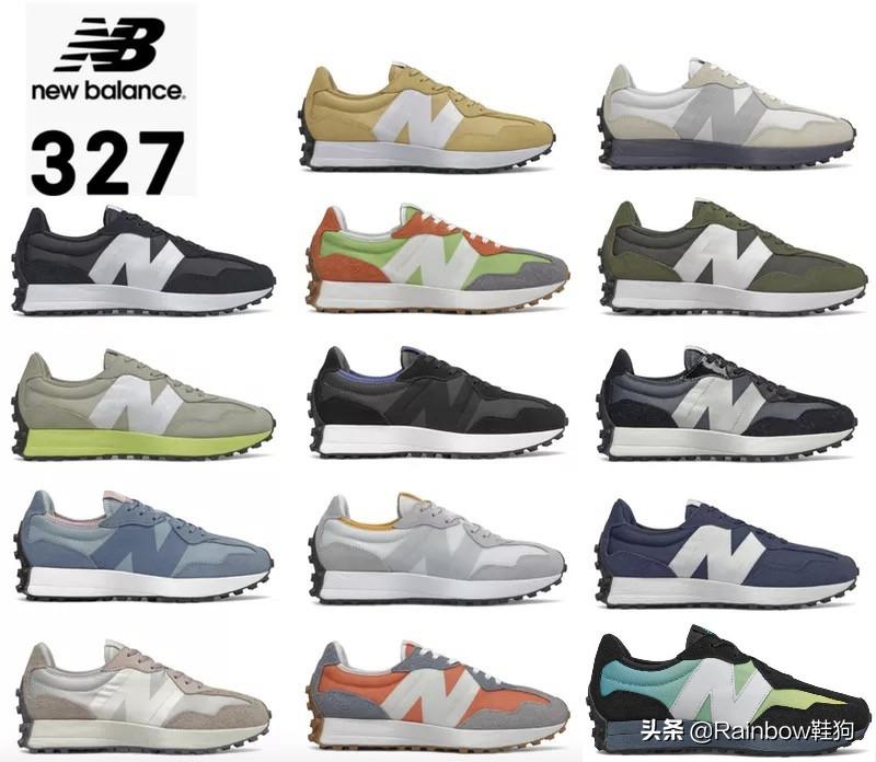 nb327白灰色上脚测评,nb327脚感真假对比