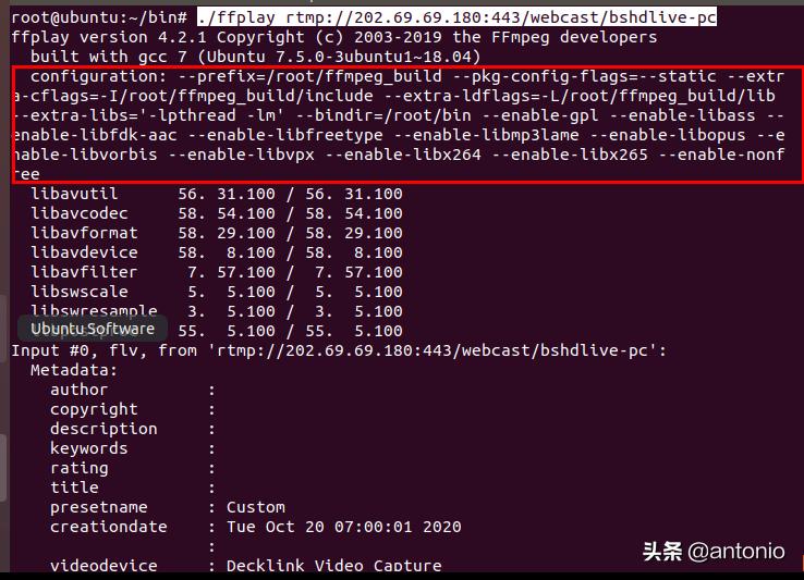 ffmpeglinux详细教程,ubuntu中安装ffmpeg