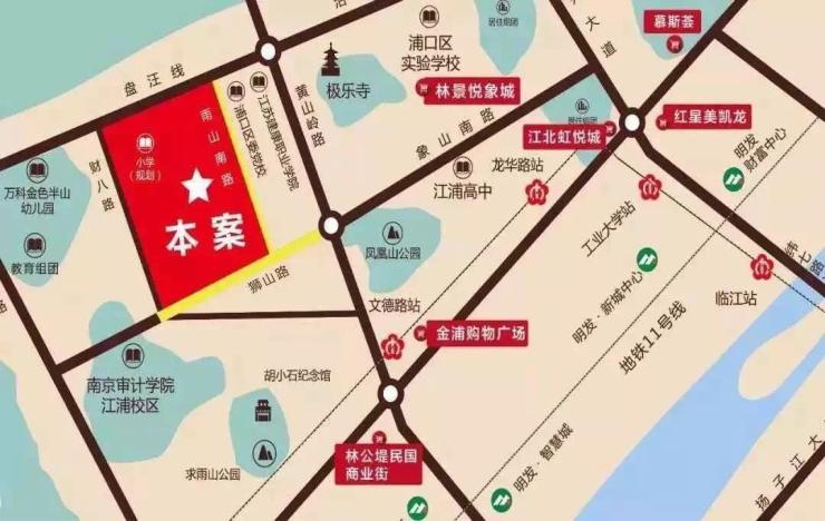 南京江北新区买房地图,南京江北新区买房哪里较好