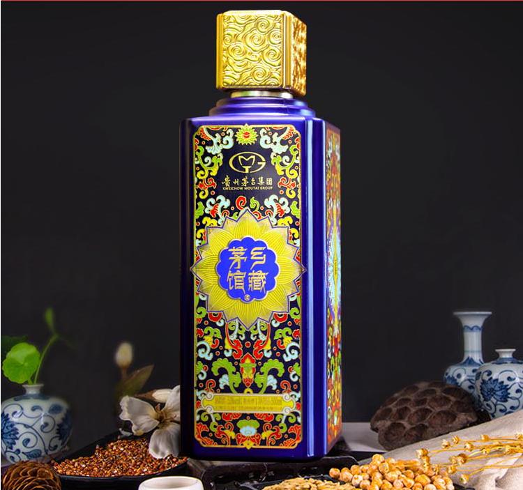 茅乡馆藏景泰蓝瓶盖扫码无信息,茅乡馆藏景泰蓝双支装多少钱