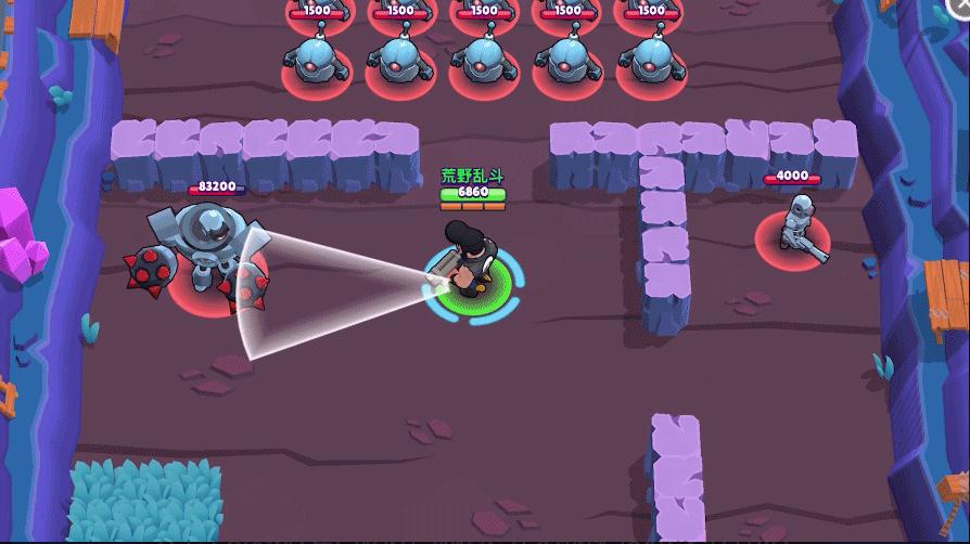 荒野乱斗公牛vs雪莉动画,荒野乱斗的雪莉厉害还是公牛厉害