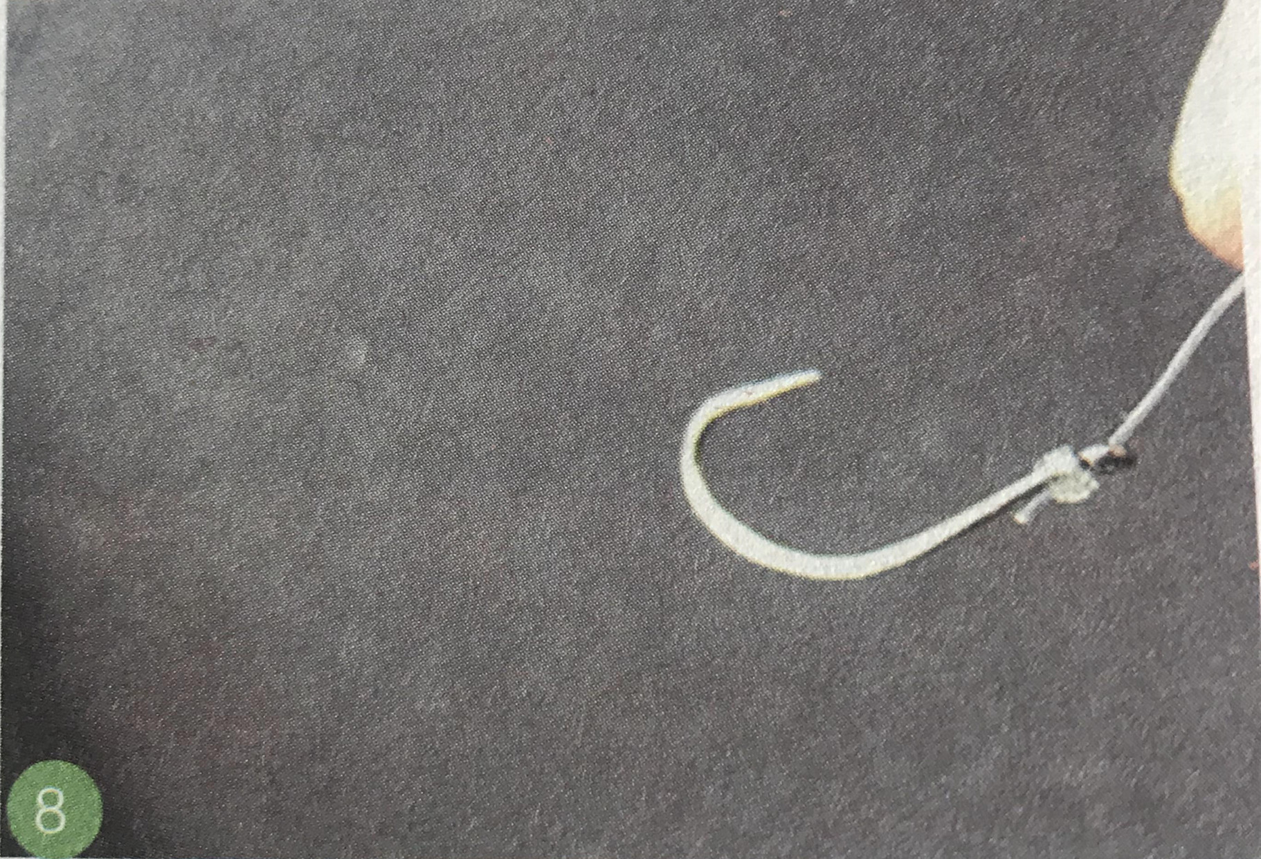 如何绑鱼钩鱼线打结方法图解,鱼线绑鱼钩方法图解