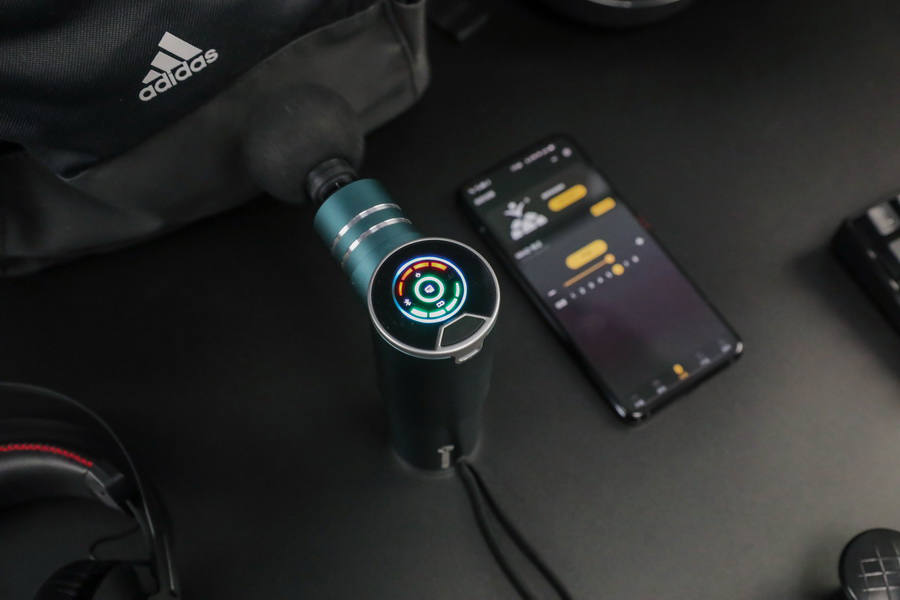 菠萝君智能筋膜枪,小体能大能量