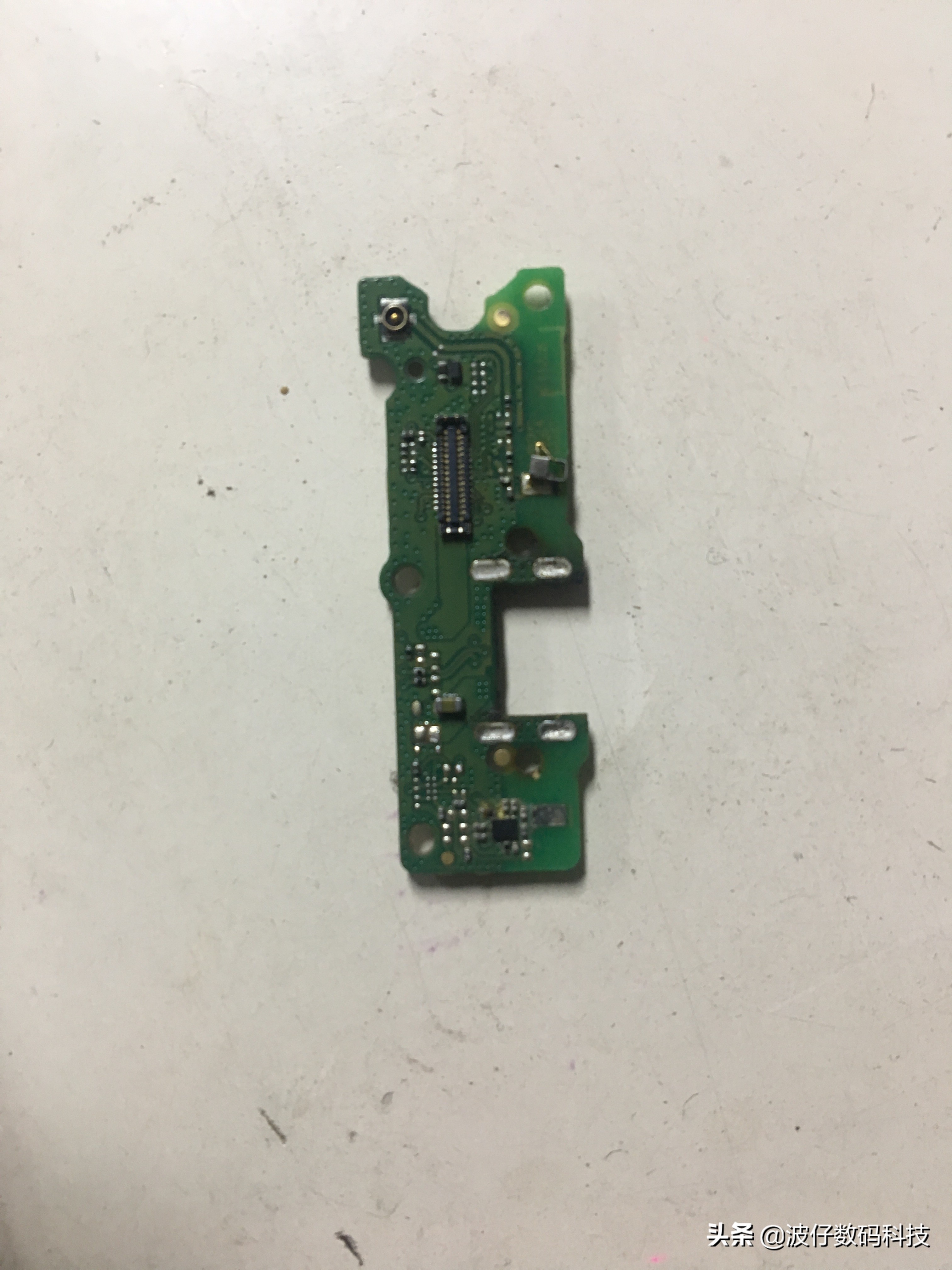 华为尾插排线更换教程,手机维修尾插华为