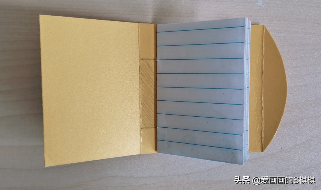 废弃本子制作手账本,手工自制小本子简单又漂亮