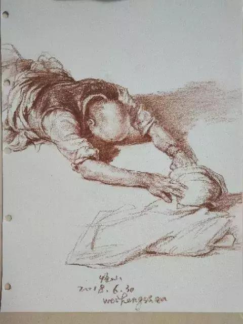 最好的素描速写作品,经典大师画素描速写人物