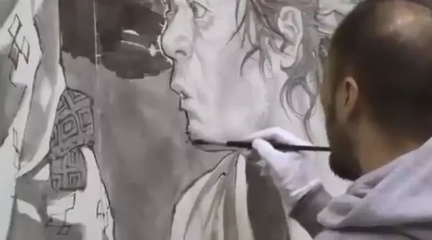 井上雄彦手绘灌篮高手大结局,井上雄彦灌篮高手作画视频