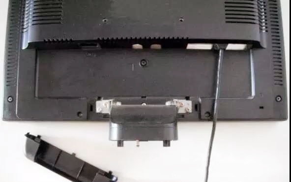 联想电脑显示器底座怎么拆,电脑显示器底座怎么拆