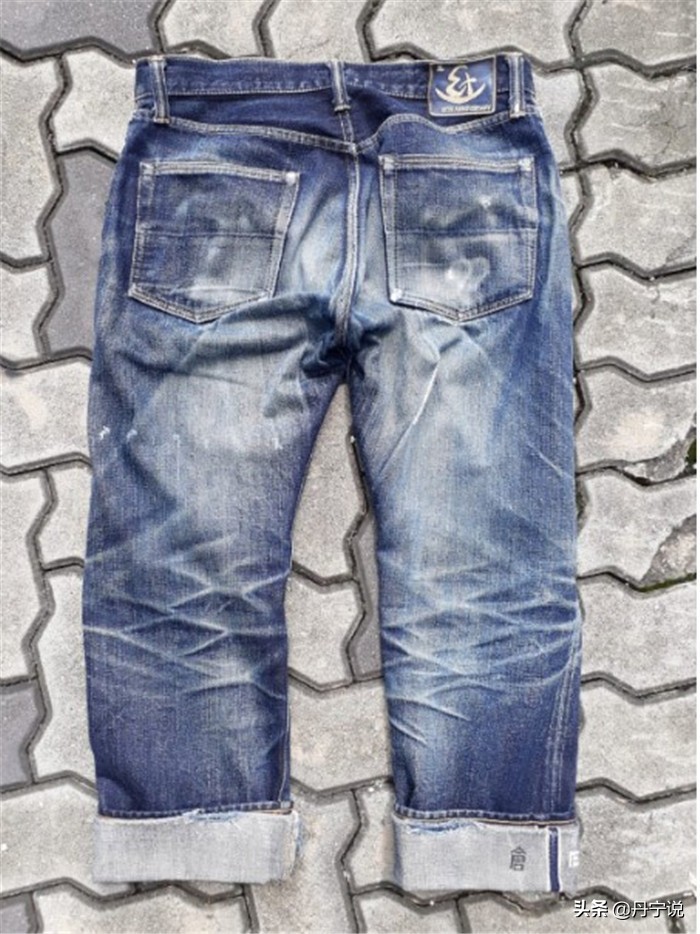 日本冈山Eternal品牌，15周年纪念款牛仔裤养4年7洗