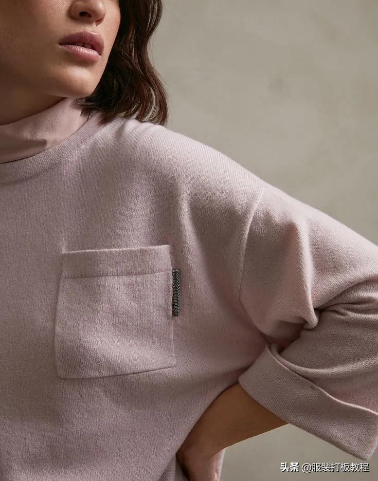 针织立体圆口袋,针织圆形口袋视频教程