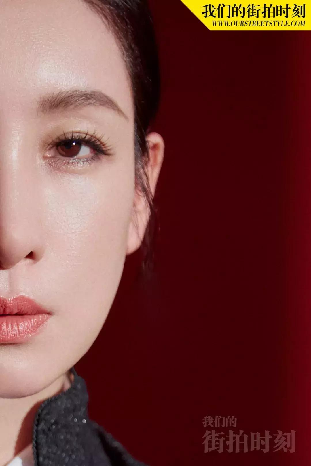 谭松韵张新成同款衣服,热依扎新剧同款黑色衣服