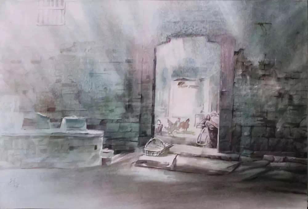 宁波著名水彩画家孙宁,孙宁水彩100幅欣赏