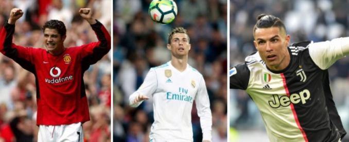 c罗庆祝图片4k全屏无水印,35岁的c罗个人双里程碑