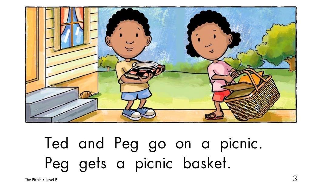 第1次和朋友去野餐绘本故事,小朋友野餐绘本