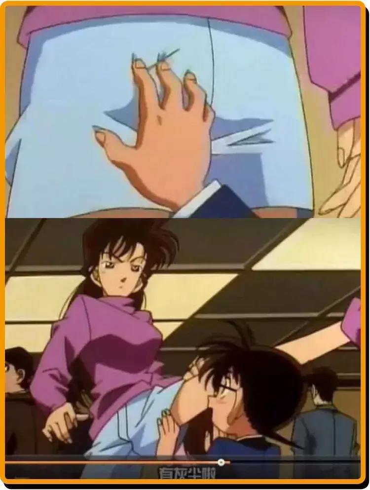 小兰帮柯南搓背是哪一集,小兰背柯南