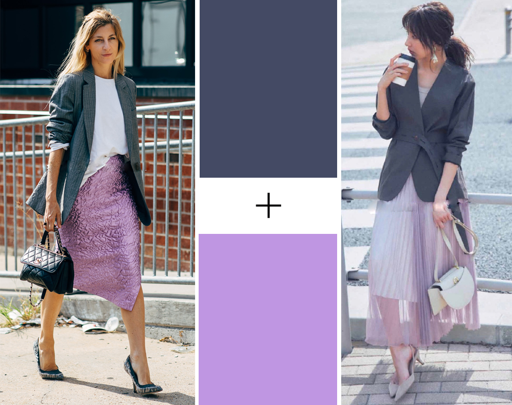 高级灰的穿搭春季,春天穿衣要讲究配色