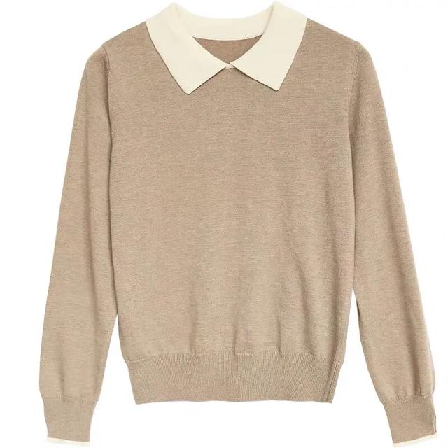 秋天衣橱必备50件,秋天毛衣套装温柔