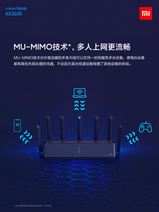 小米路由器mumimo技术,如何让小米千兆路由器2.4g变快
