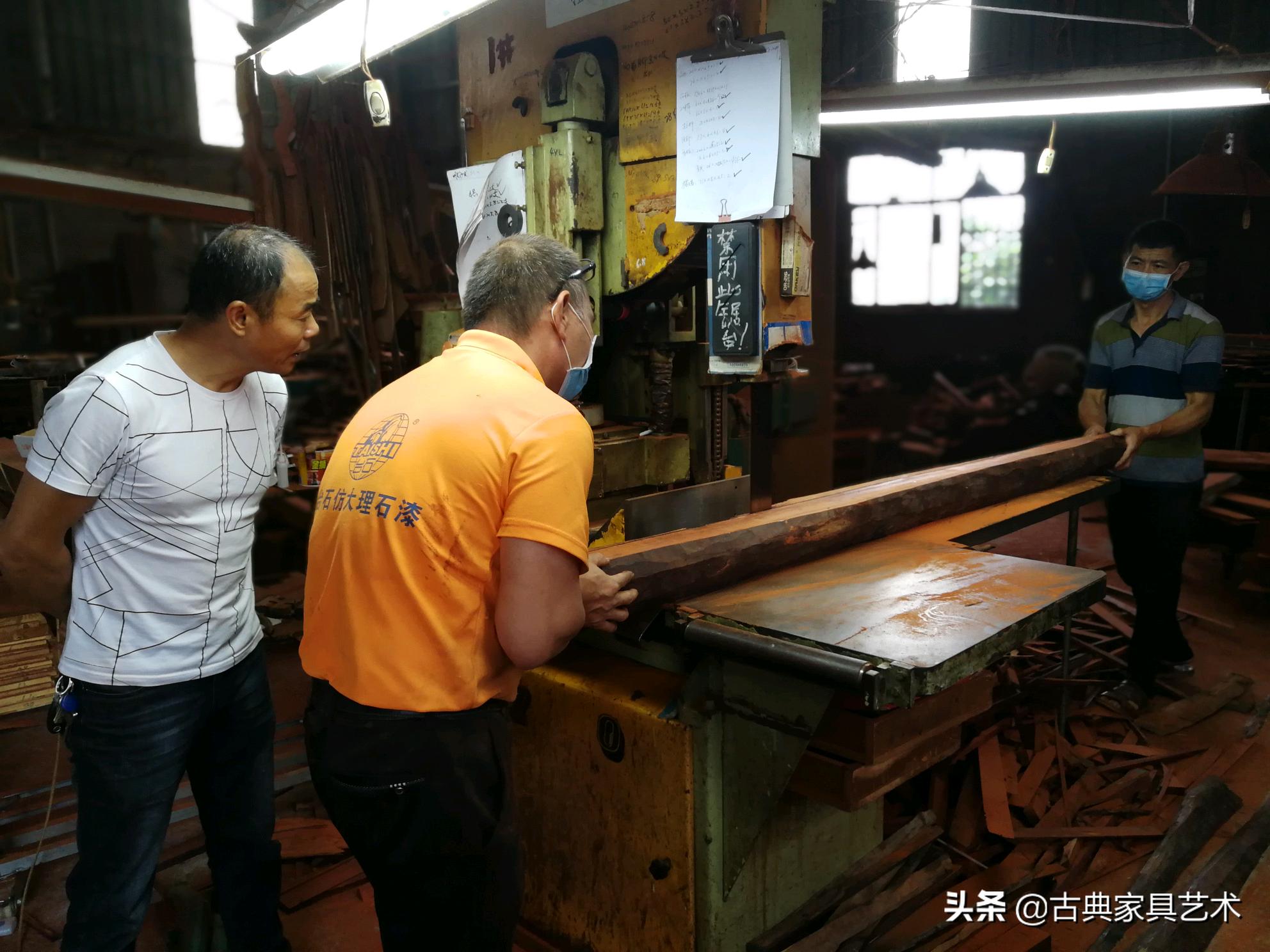 福建红木家具生产过程,假红木家具生产过程