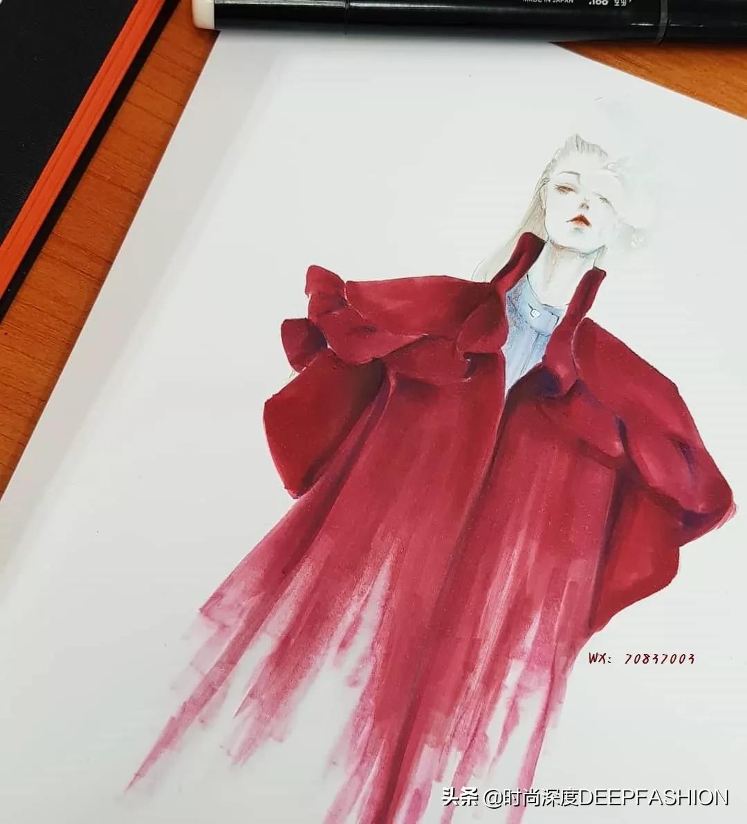 服装设计图三张,服装设计系列效果图