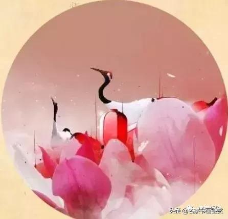 国画颜料绿色牡丹调色,国画颜料玫瑰红的调色法