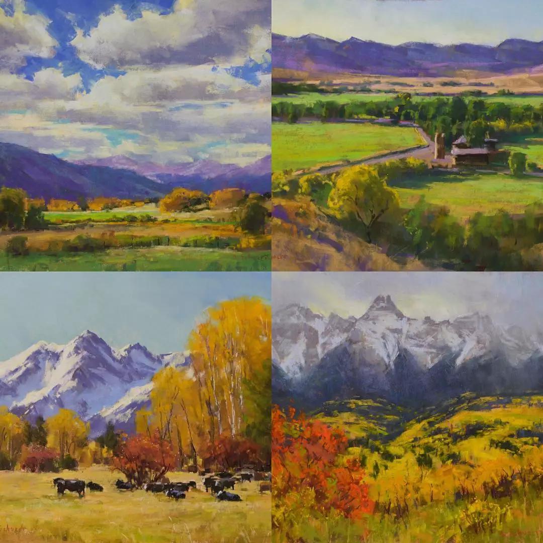 简单又好画的风景写生,最真实的写生画