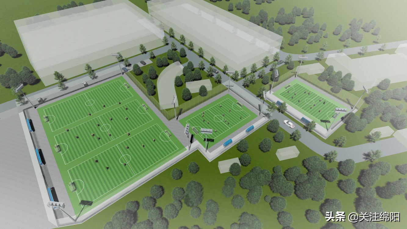 球场上等你,绵阳经开区足球场