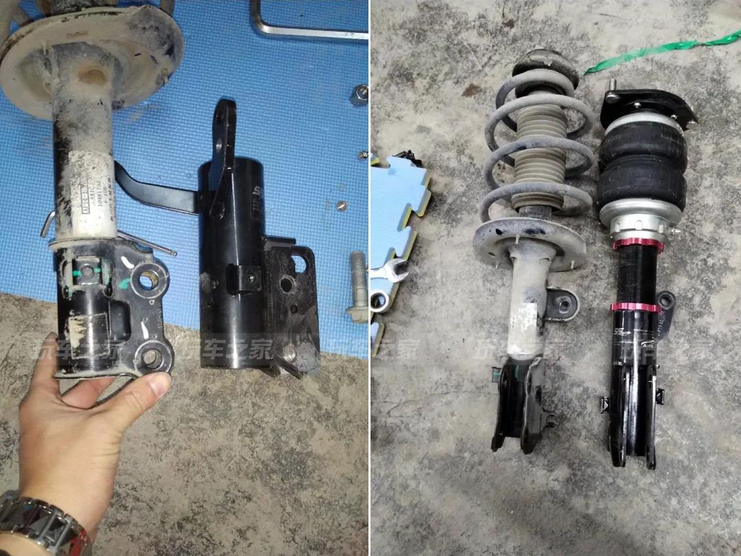 荣威360避震,荣威360更换避震