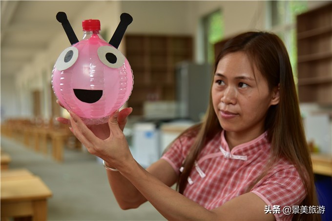 月饼盒做有特色的中秋手工灯笼,中秋节亲子手工月饼灯笼
