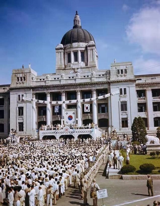 议会大厦历史背景,韩国汉城标志性建筑