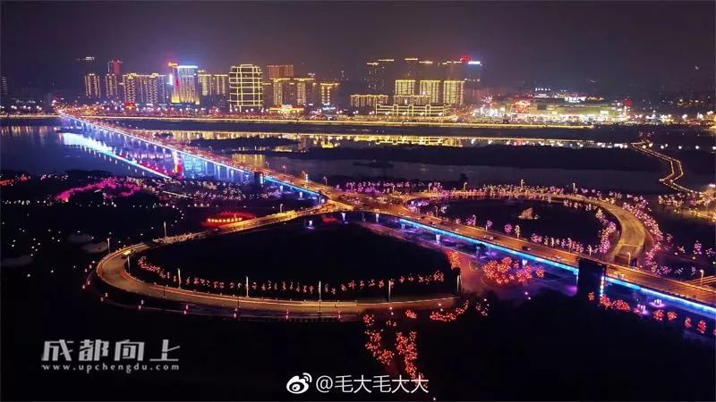 成都夜景pk杭州夜景,成都夜景vs重庆夜景春熙路