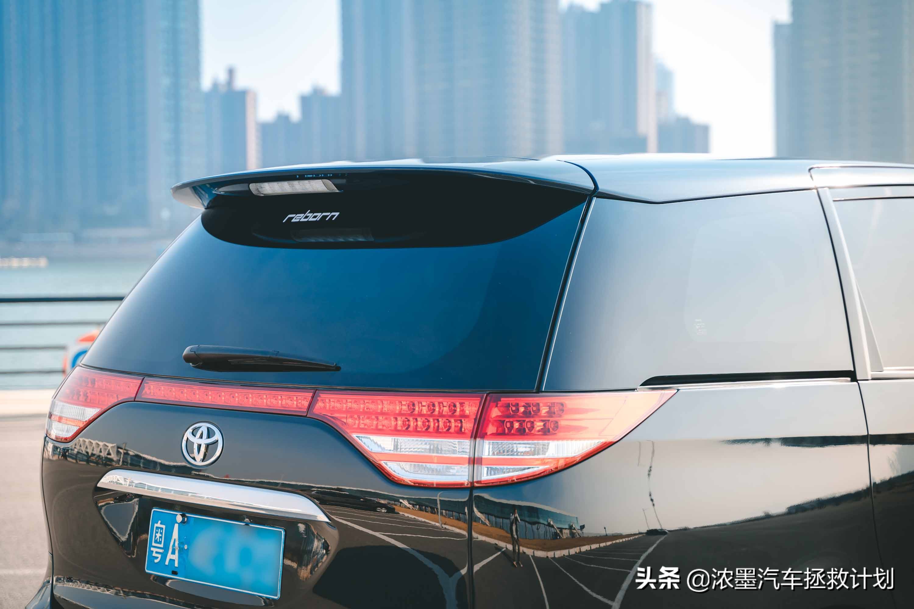 翻新一台老款丰田普瑞维亚,丰田普瑞维亚大翻新