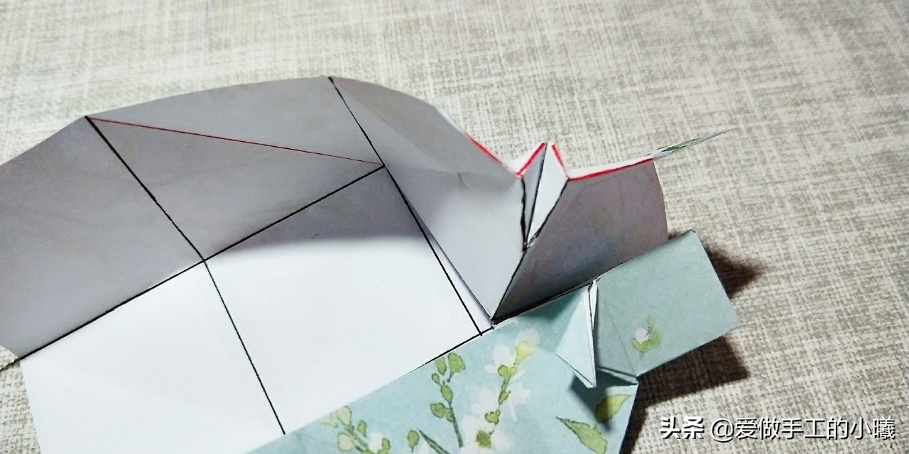 怎么叠蝴蝶信封折纸,家里怎么做蝴蝶信封