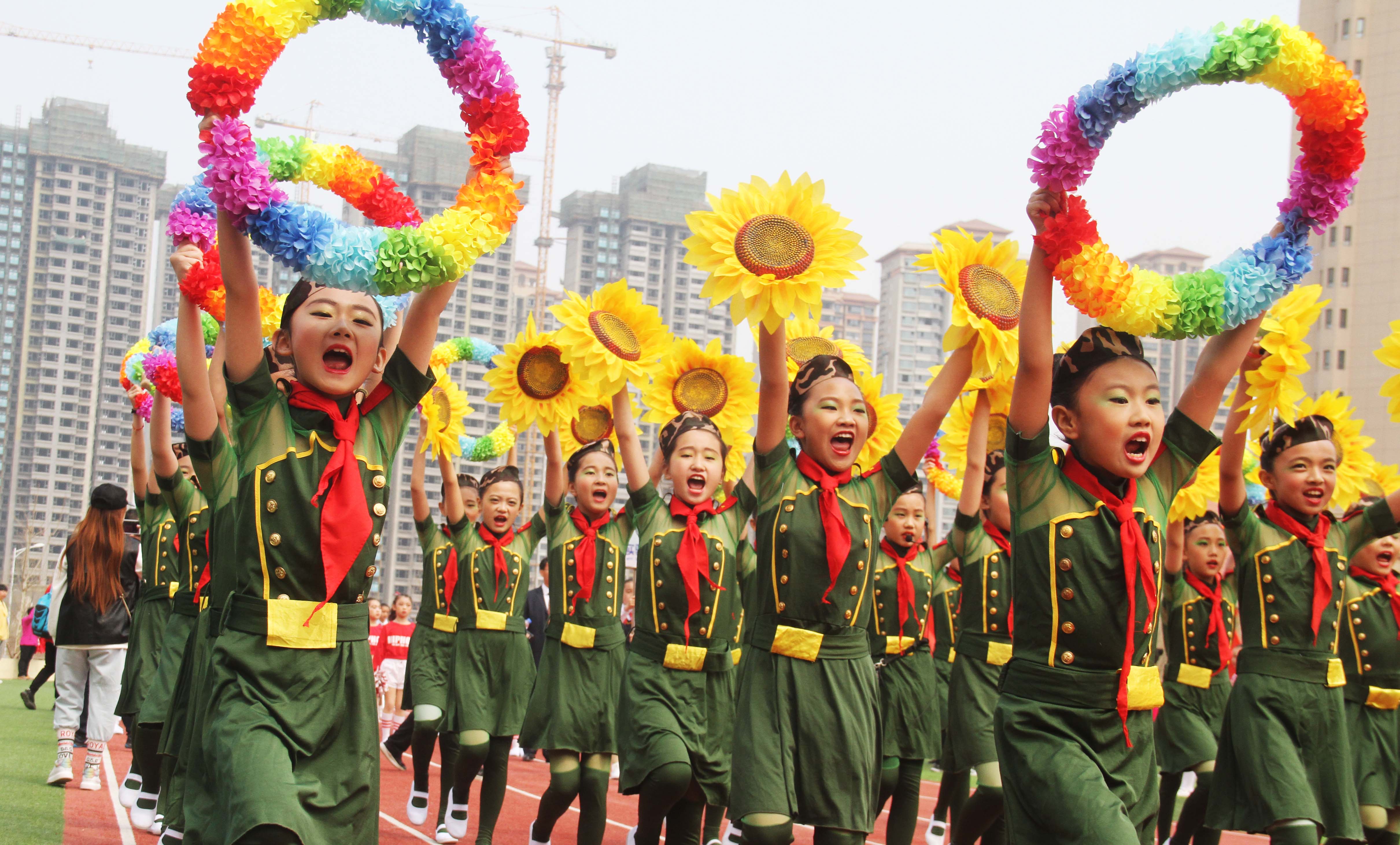 港城师生唱响运动之春序曲