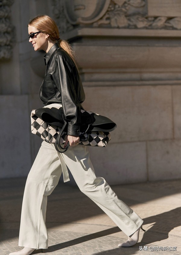 宋佳白色裤子穿搭,宋佳牛仔裤穿搭图