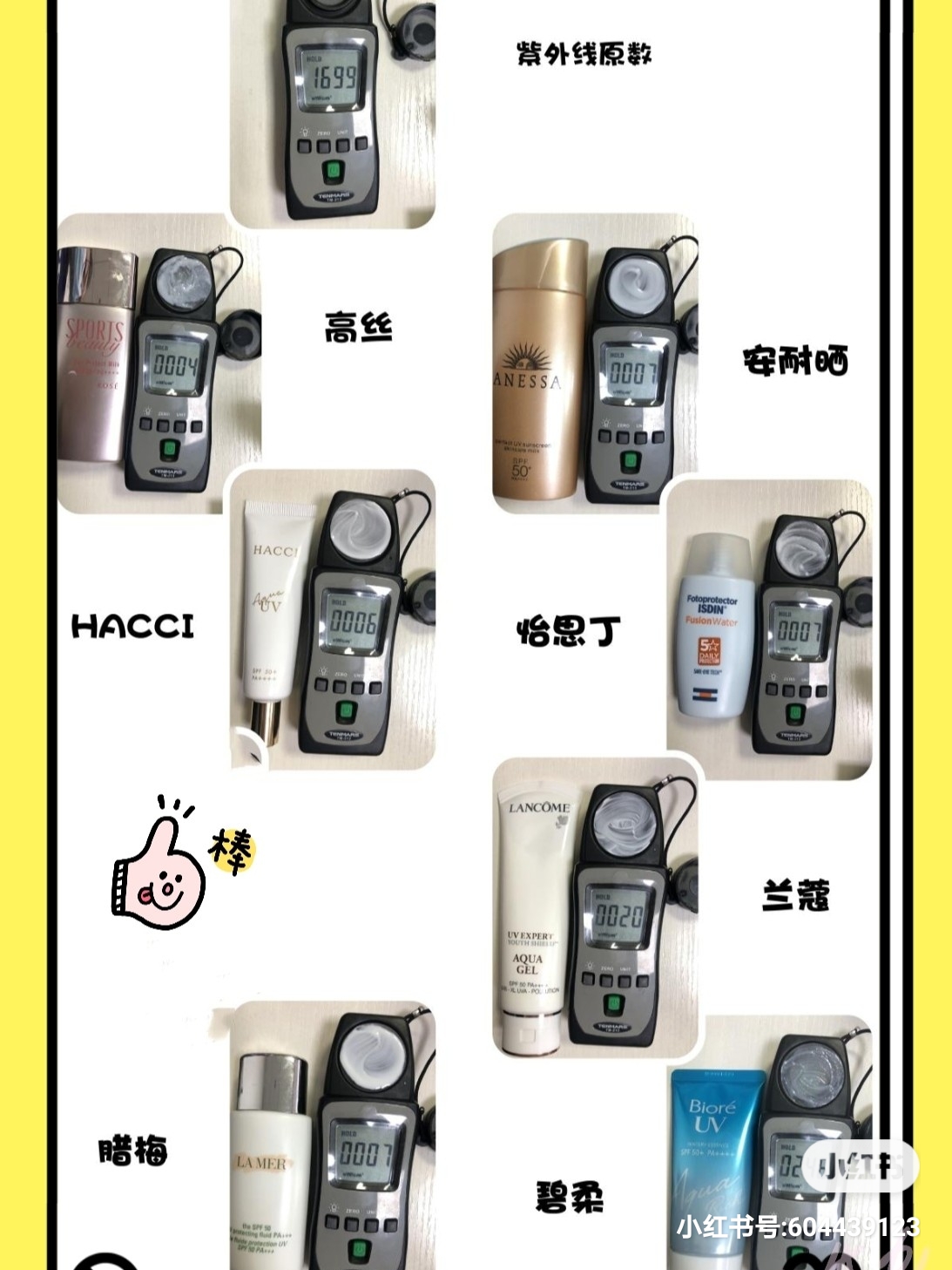 防晒牌子测试,真正防晒的防晒霜大品牌