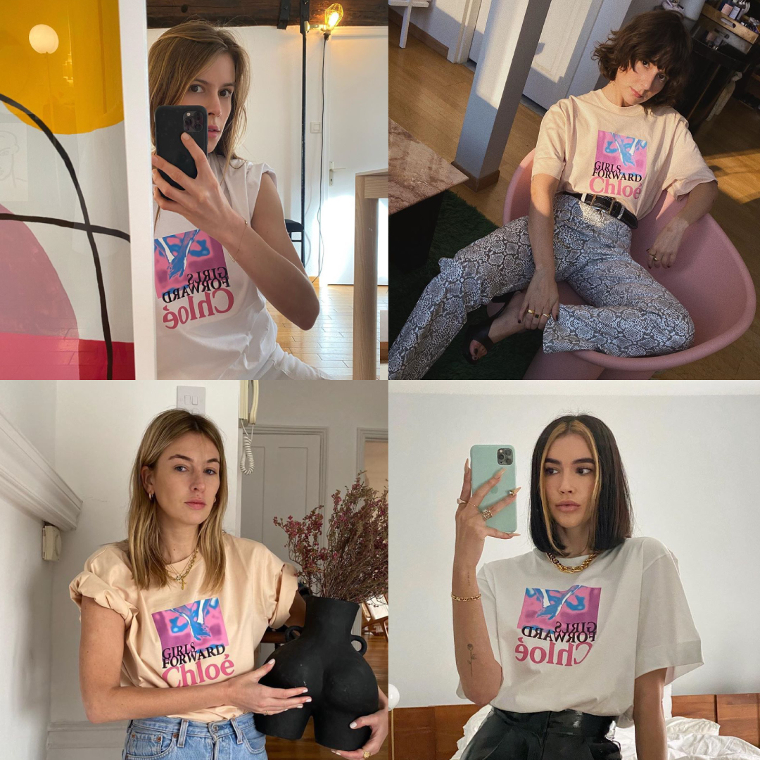 泫雅风宽松网红大t恤,泫雅风短款T恤