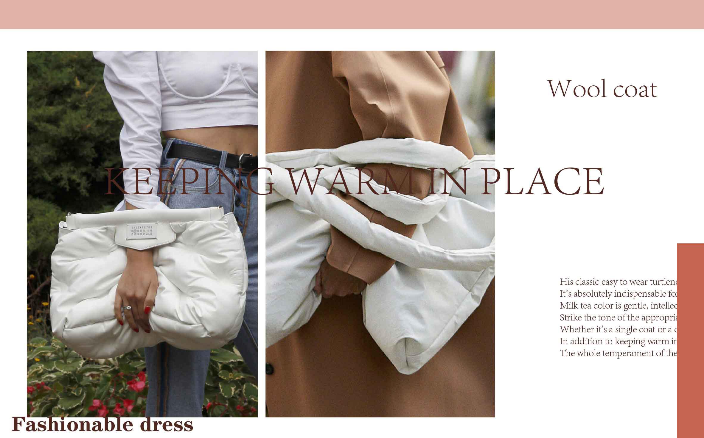 最近很火的枕头包米色,网红时尚百搭休闲枕头包