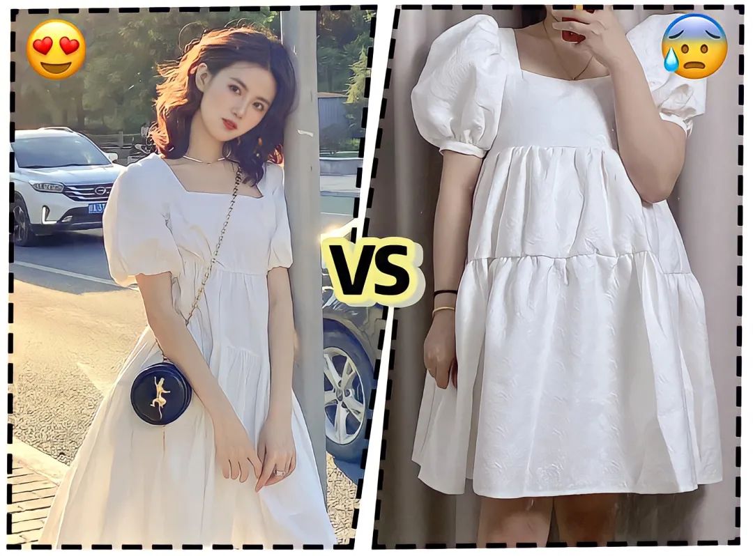 卖家秀vs买家秀女主播,买衣服如何避免买家秀卖家秀