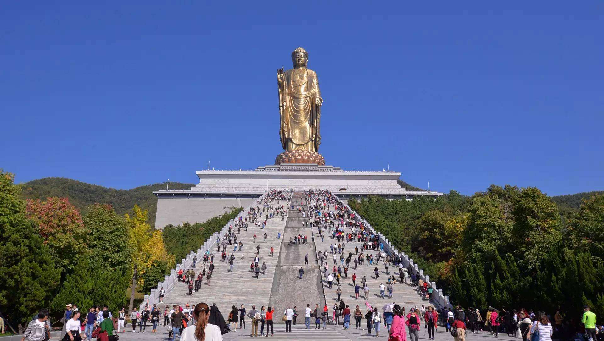 河南鲁山尧山大佛,大佛河南第一大佛
