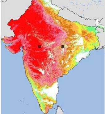 印度超高温天气,印度高温愈演愈烈气温突破70度