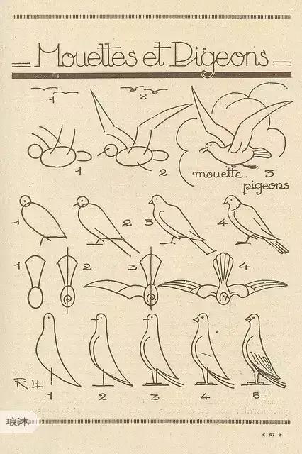 儿童简笔画入门动物0-3岁教学,动物简笔画可爱卡通呆萌小猫咪